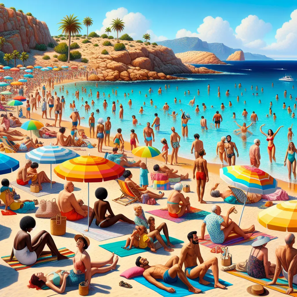 Hvordan er vejret i Spanien i juli?