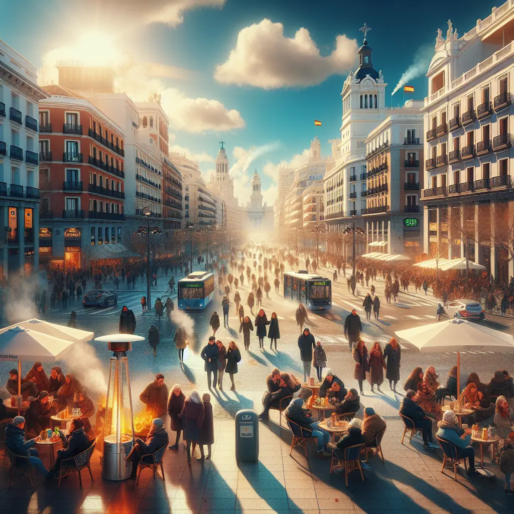 Hvordan er vejret i Madrid i uge 7?